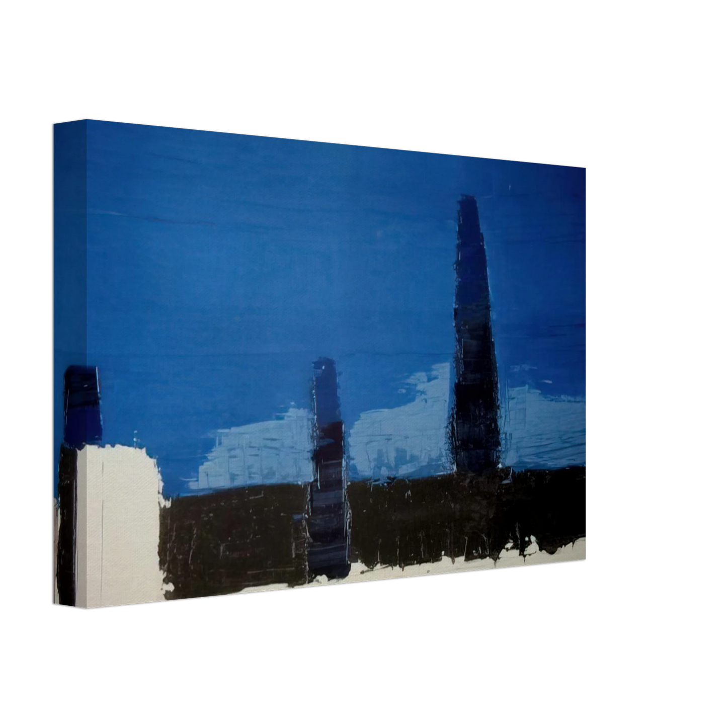 Nicolas de Stael - Fiesole - 1953 Canvas - 70x100 cm / 28x40 inches-canvas