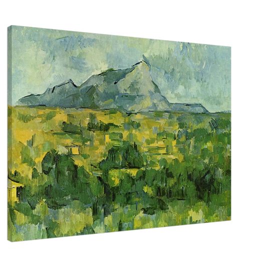 Paul Cezanne - Mont Sainte-Victoire Canvas - 20x30 cm / 8x12 inches-canvas