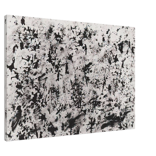Henri Michaux - UNTITLED 1962 Canvas - 20x30 cm / 8x12 inches-canvas