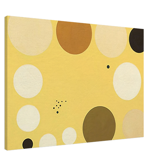 Lolo Soldevilla - Carta celeste en amarillo nÂ° 1 - 1953 1 Canvas - 20x30 cm / 8x12 inches-canvas