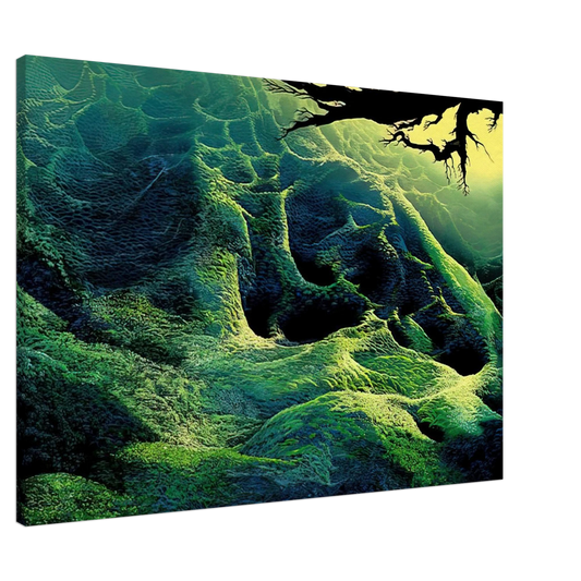 Eyvind Earle - My Soul Canvas - 20x30 cm / 8x12 inches-canvas