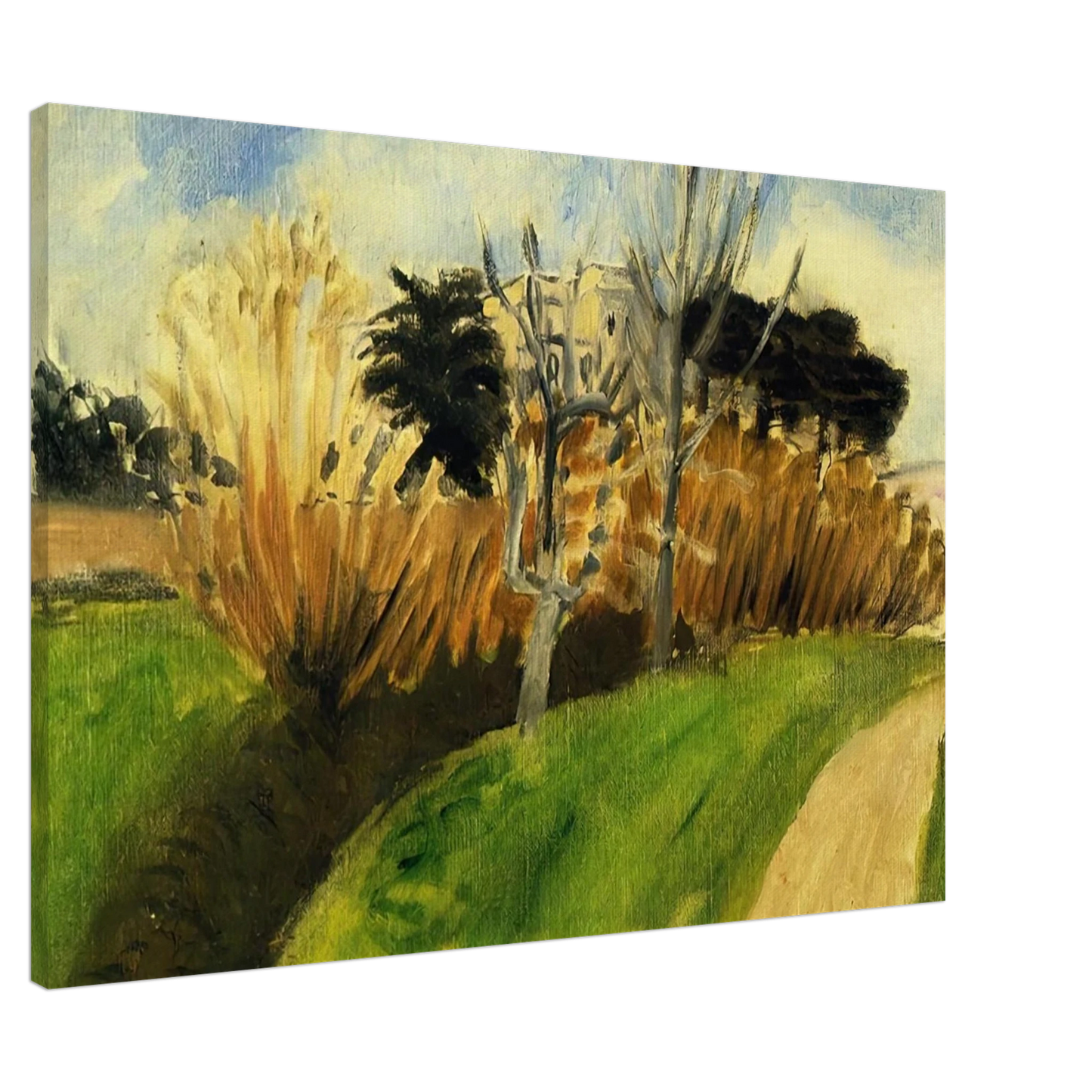 Henri Matisse - THE STREAM NEAR NICE Canvas - 20x30 cm / 8x12 inches-canvas