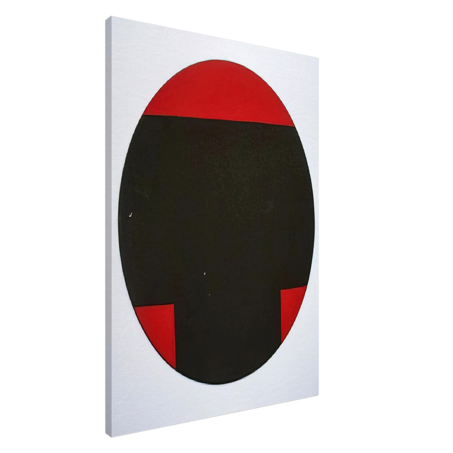 Leon Polk Smith - Big T - Hard Edge Painting Canvas - 20x30 cm / 8x12 inches-canvas