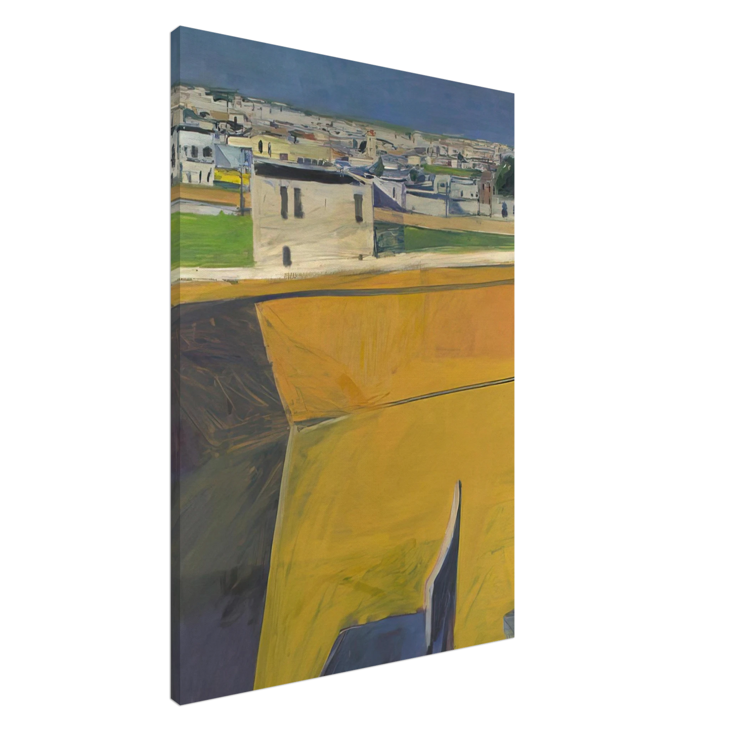 Richard Diebenkorn - Yellow Porch Canvas - 20x30 cm / 8x12 inches-canvas