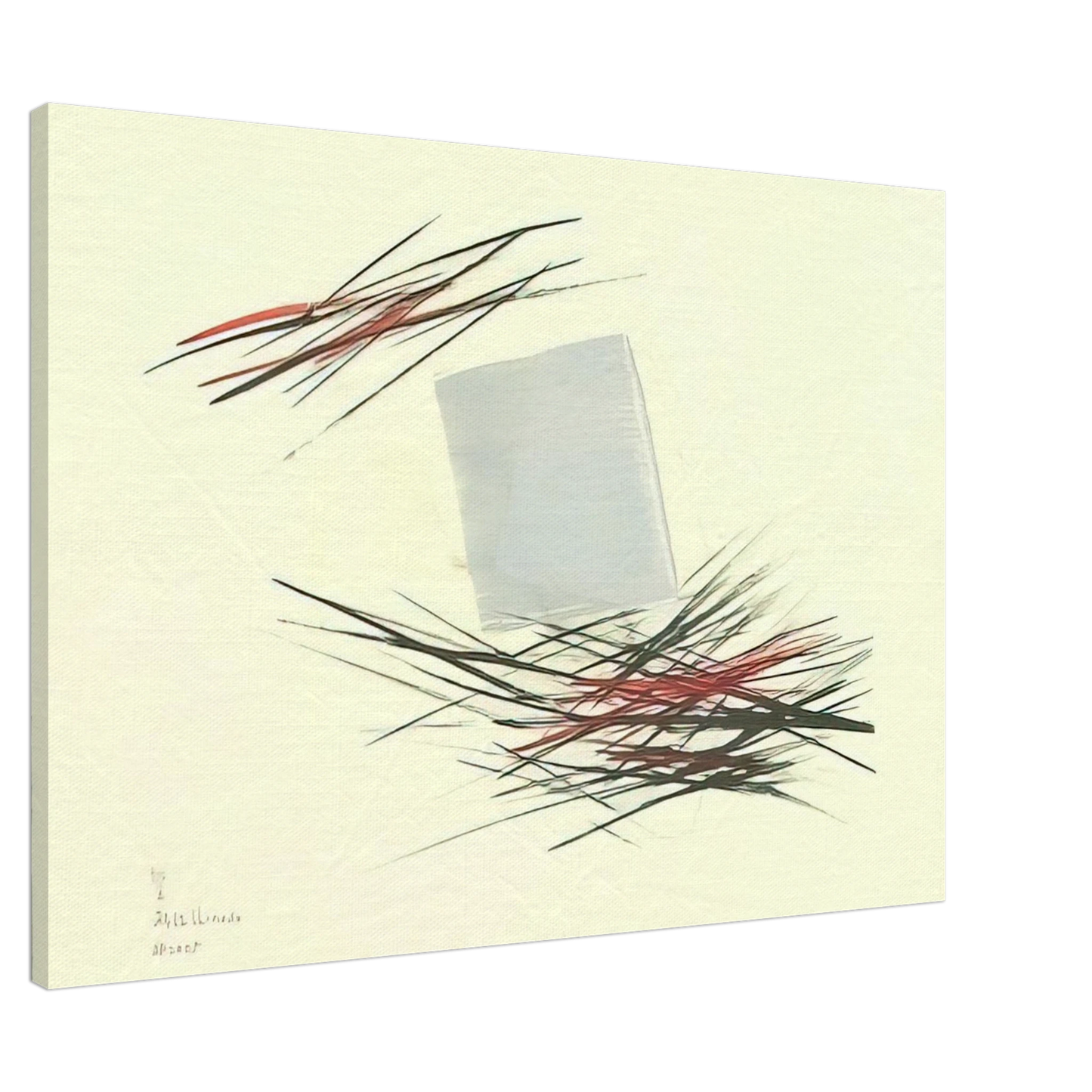 Toko Shinoda - Hope - 2005 Canvas - 20x30 cm / 8x12 inches-canvas