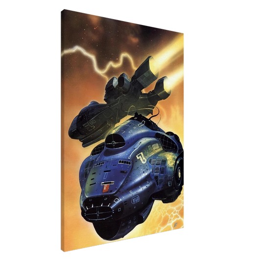 Chris Foss - Chris Foss Canvas - 20x30 cm / 8x12 inches-canvas