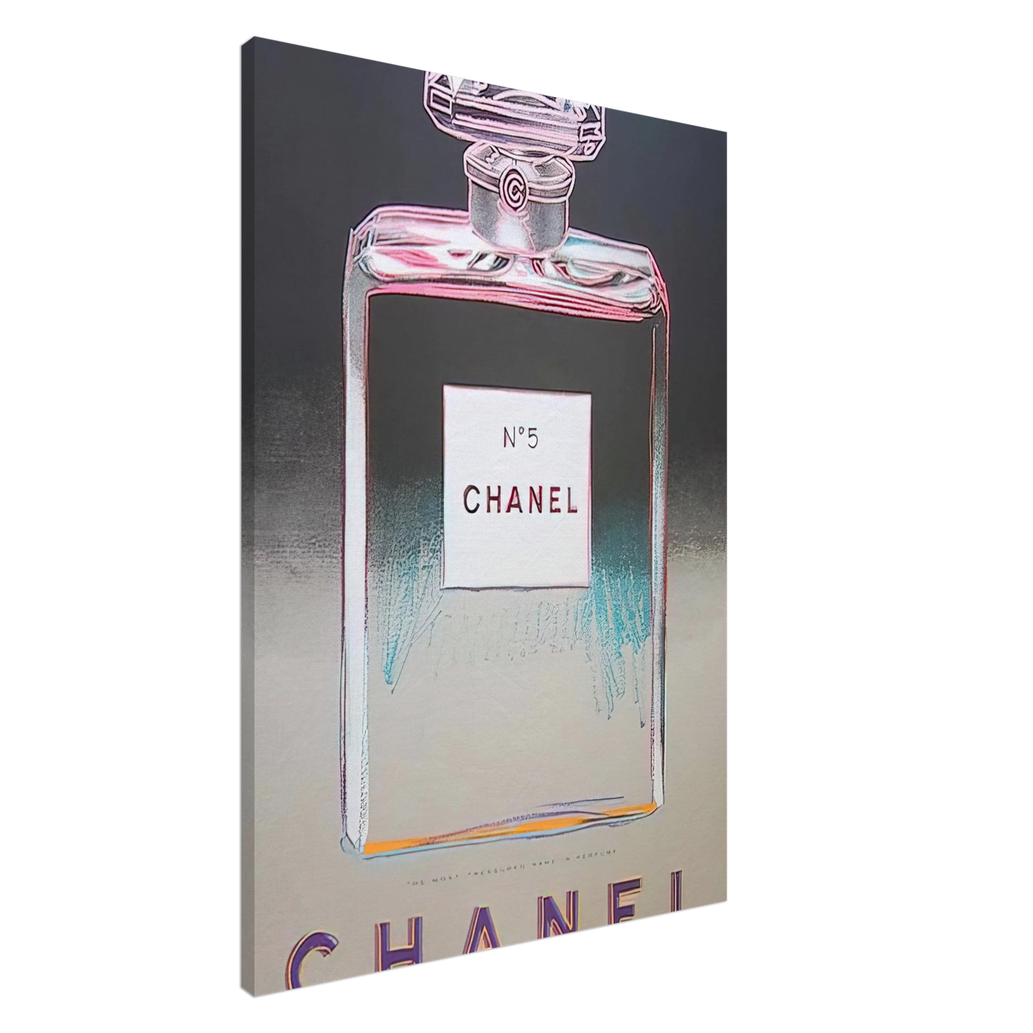 Andy Warhol - Chanel No. 5 Canvas - 20x30 cm / 8x12 inches-canvas