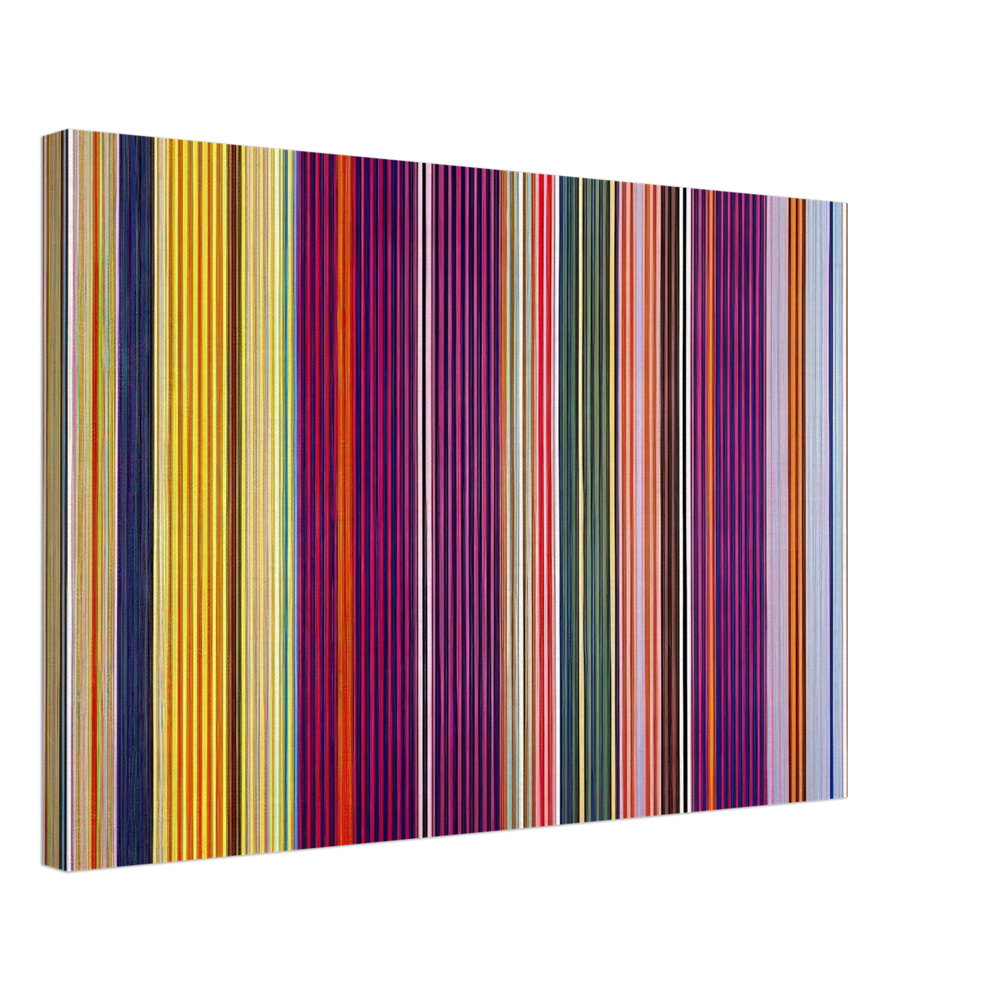 Gene Davis - Dr. Peppercorn - 1967 Canvas - 70x100 cm / 28x40 inches-canvas