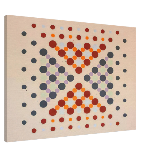 Thomas Downing - Untitled - 1962 Canvas - 20x30 cm / 8x12 inches-canvas