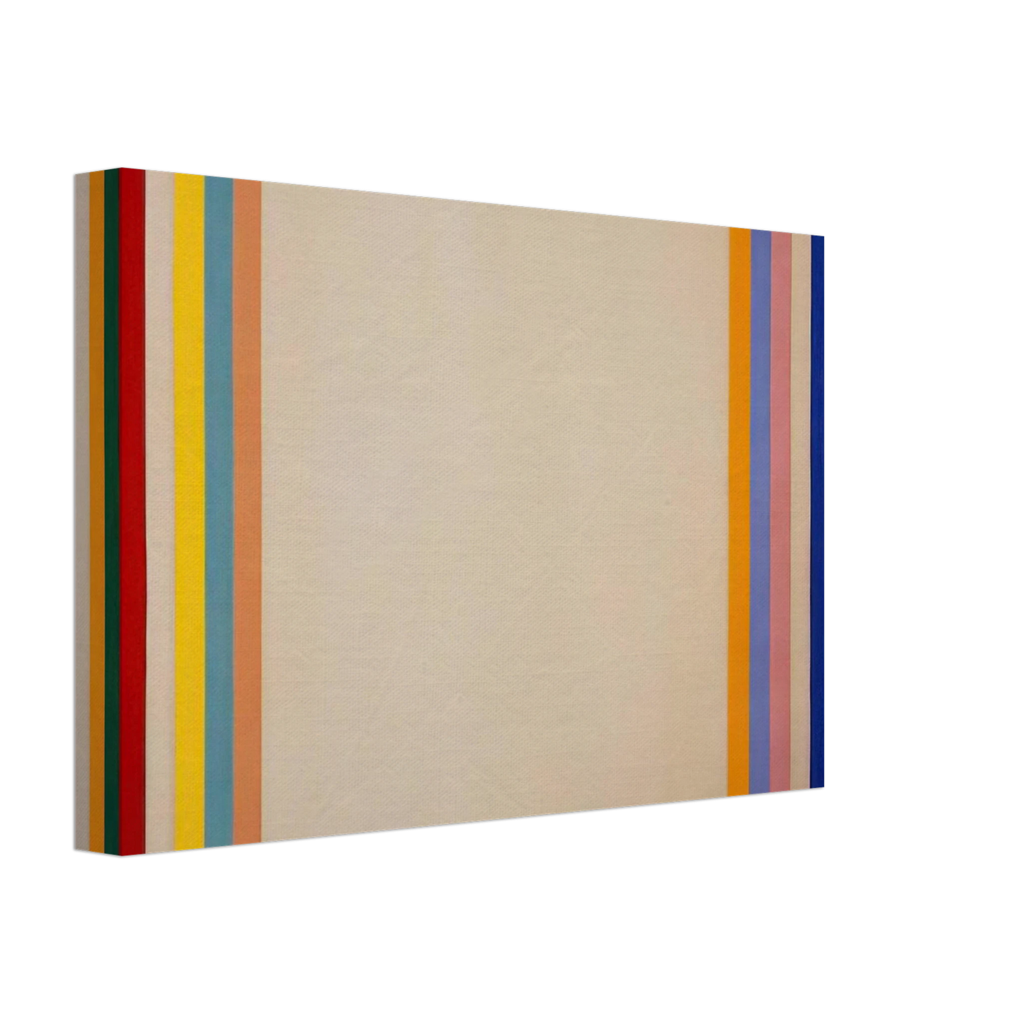 Gene Davis - Homage to Matisse - 1960 Canvas - 40x60 cm / 16x24 inches-canvas