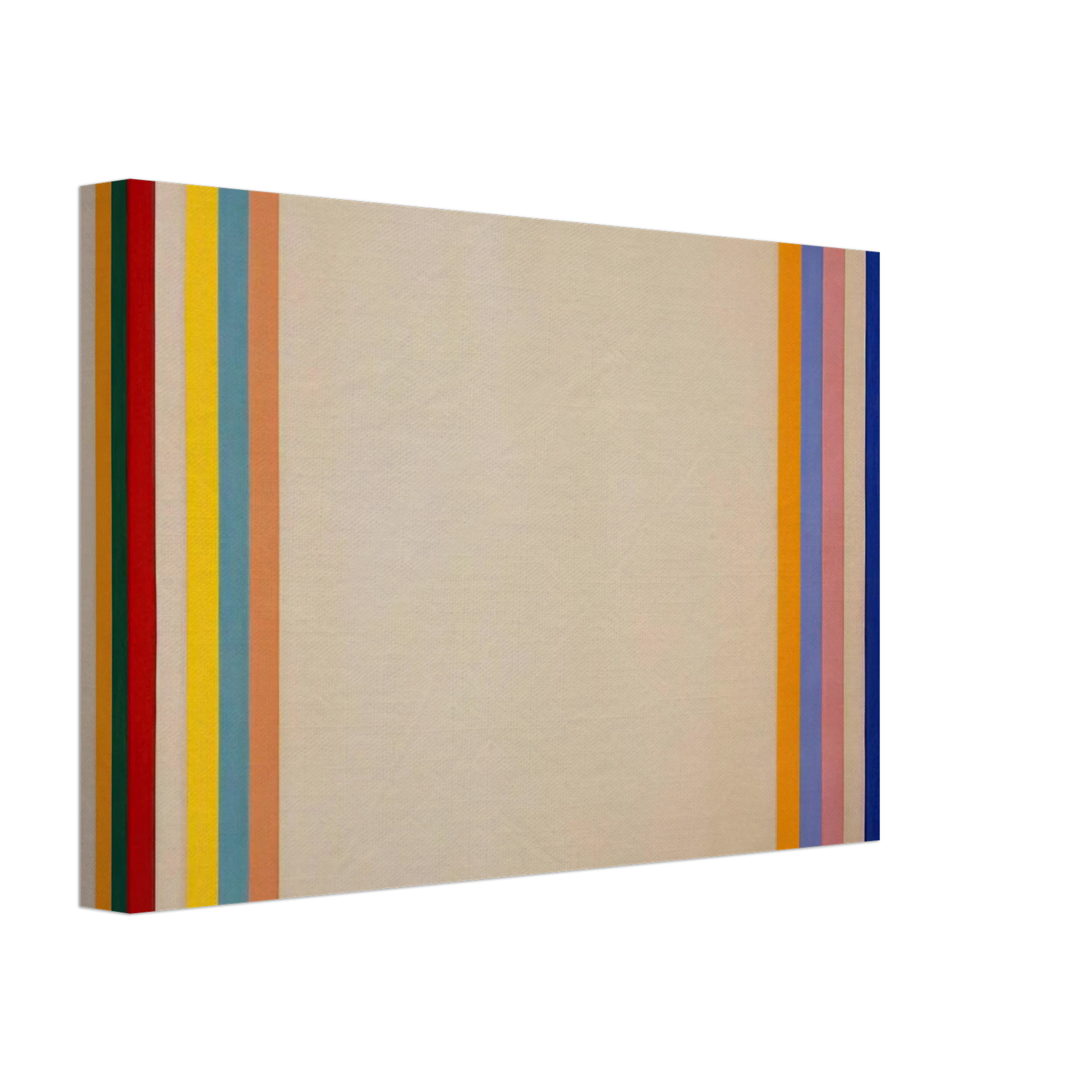 Gene Davis - Homage to Matisse - 1960 Canvas - 40x60 cm / 16x24 inches-canvas