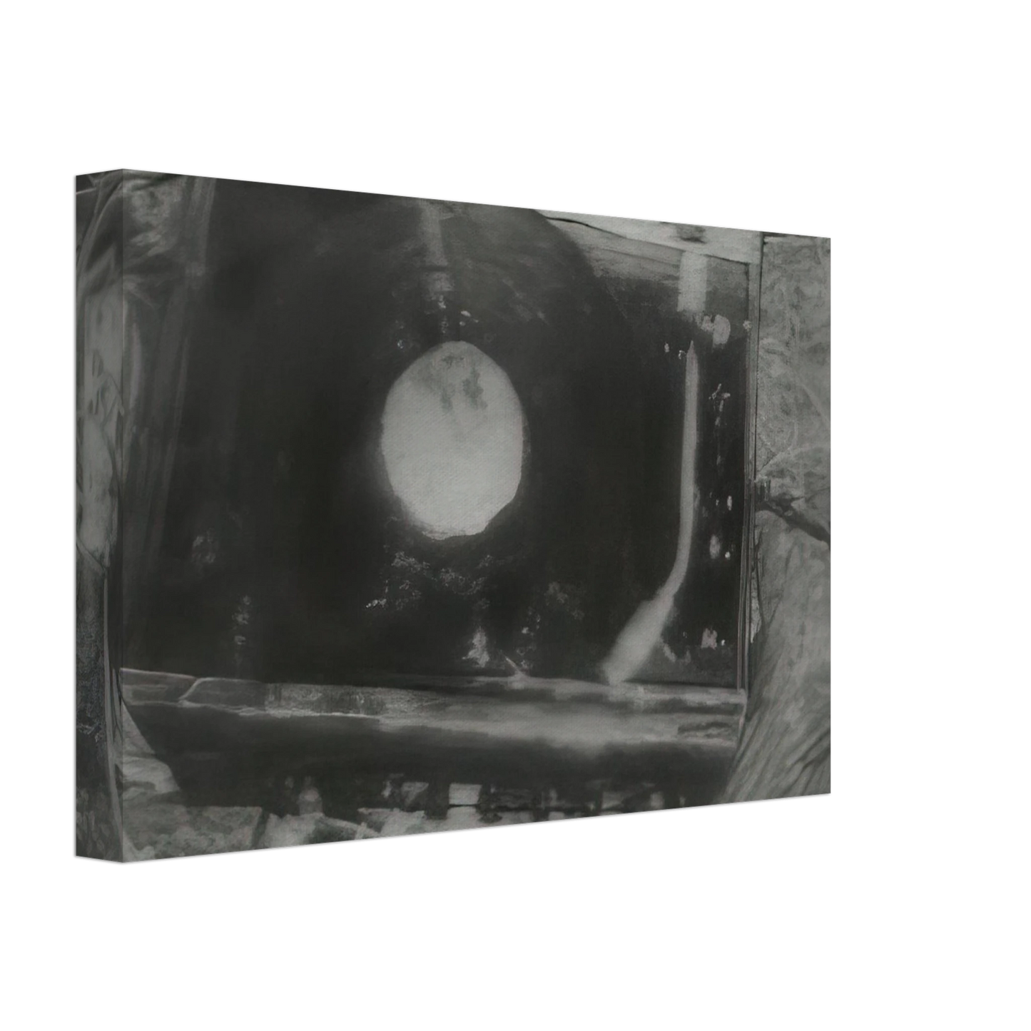 Gerhard Richter - RECORD PLAYER 1988 Canvas - 40x60 cm / 16x24 inches-canvas