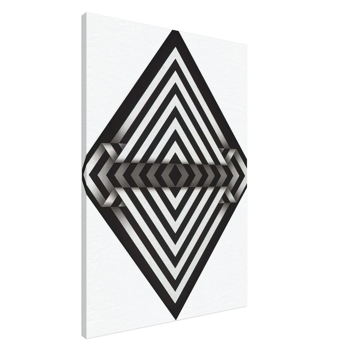 Omar Rayo - Panche I - 1970 Canvas - 20x30 cm / 8x12 inches-canvas