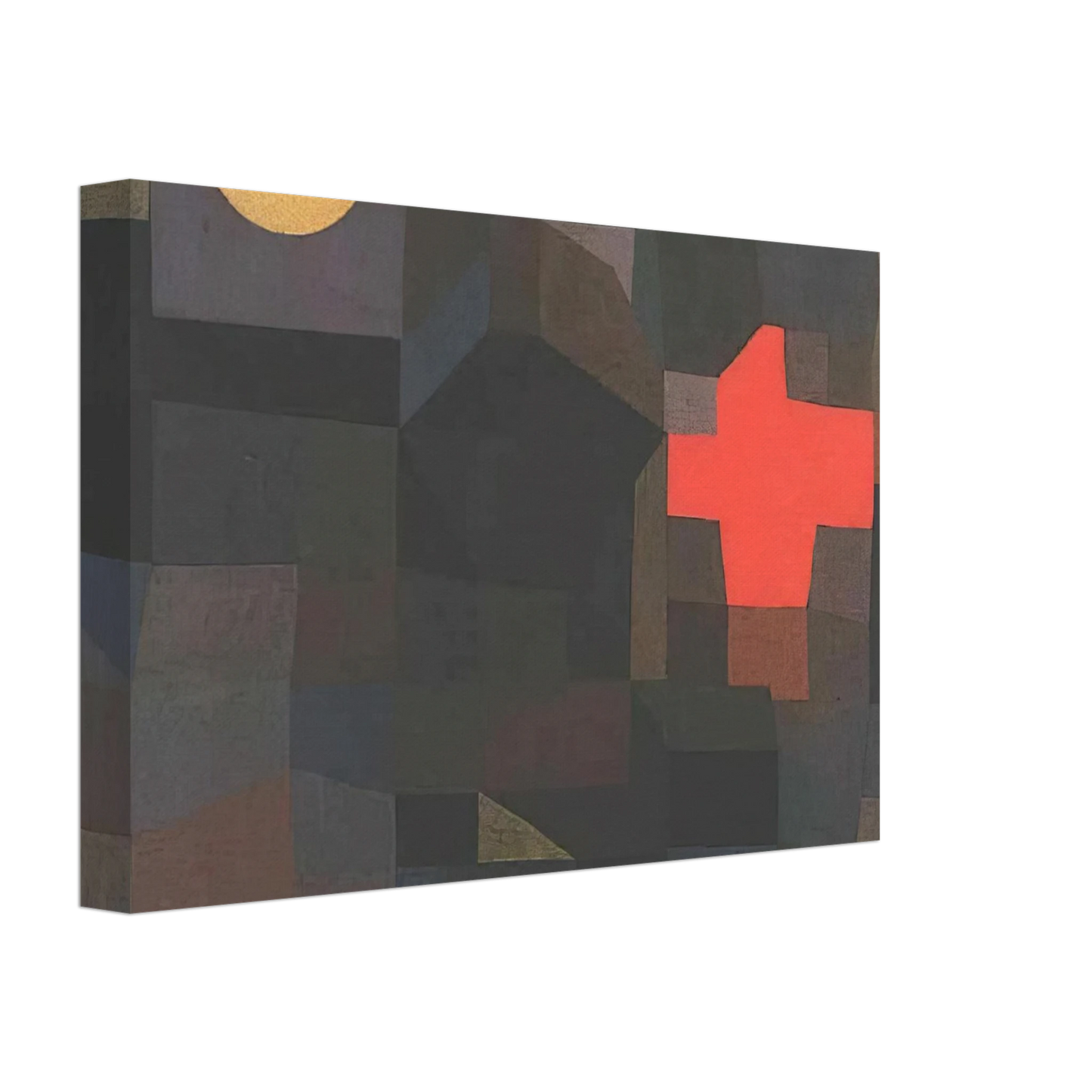 Paul Klee - FIRE FULL MOON 1933 Canvas - 70x100 cm / 28x40 inches-canvas