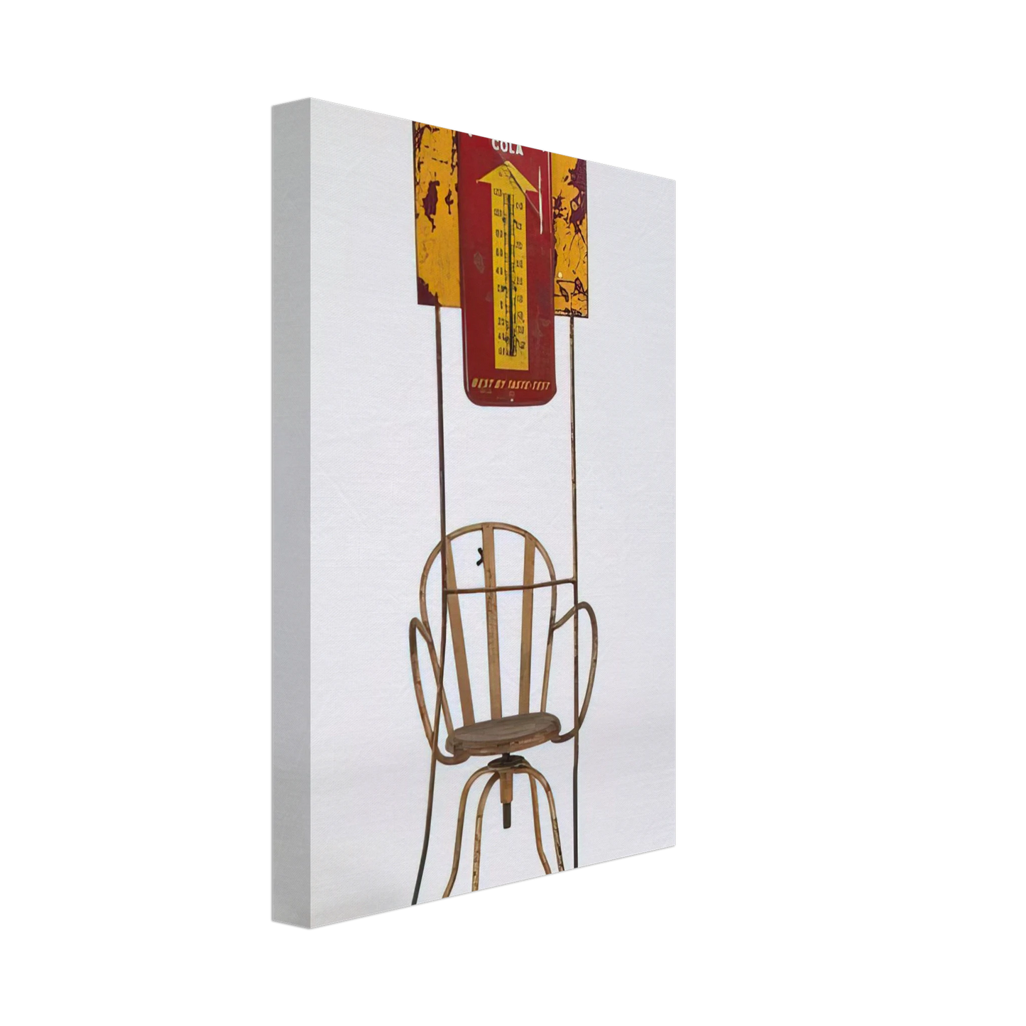 Robert Rauschenberg - UNTITLED KABAL AMERICAN ZEPHYR 1983 Canvas - 70x100 cm / 28x40 inches-canvas