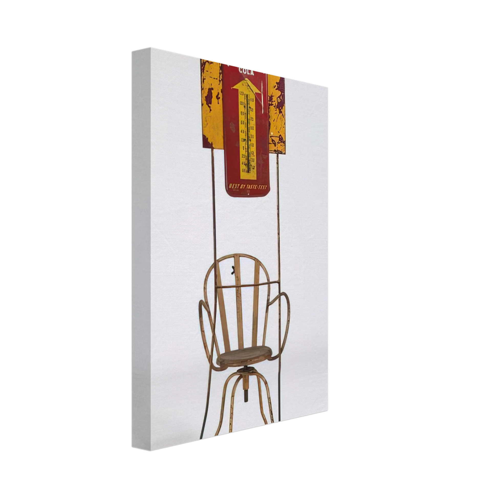 Robert Rauschenberg - UNTITLED KABAL AMERICAN ZEPHYR 1983 Canvas - 70x100 cm / 28x40 inches-canvas