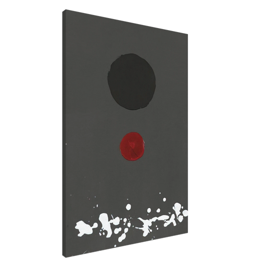 Adolph Gottlieb - Untitled - 1967 Canvas - 20x30 cm / 8x12 inches-canvas