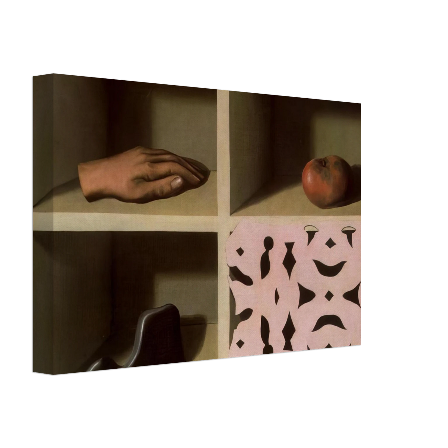 Rene Magritte - ONE NIGHT MUSEUM 1927 Canvas - 70x100 cm / 28x40 inches-canvas