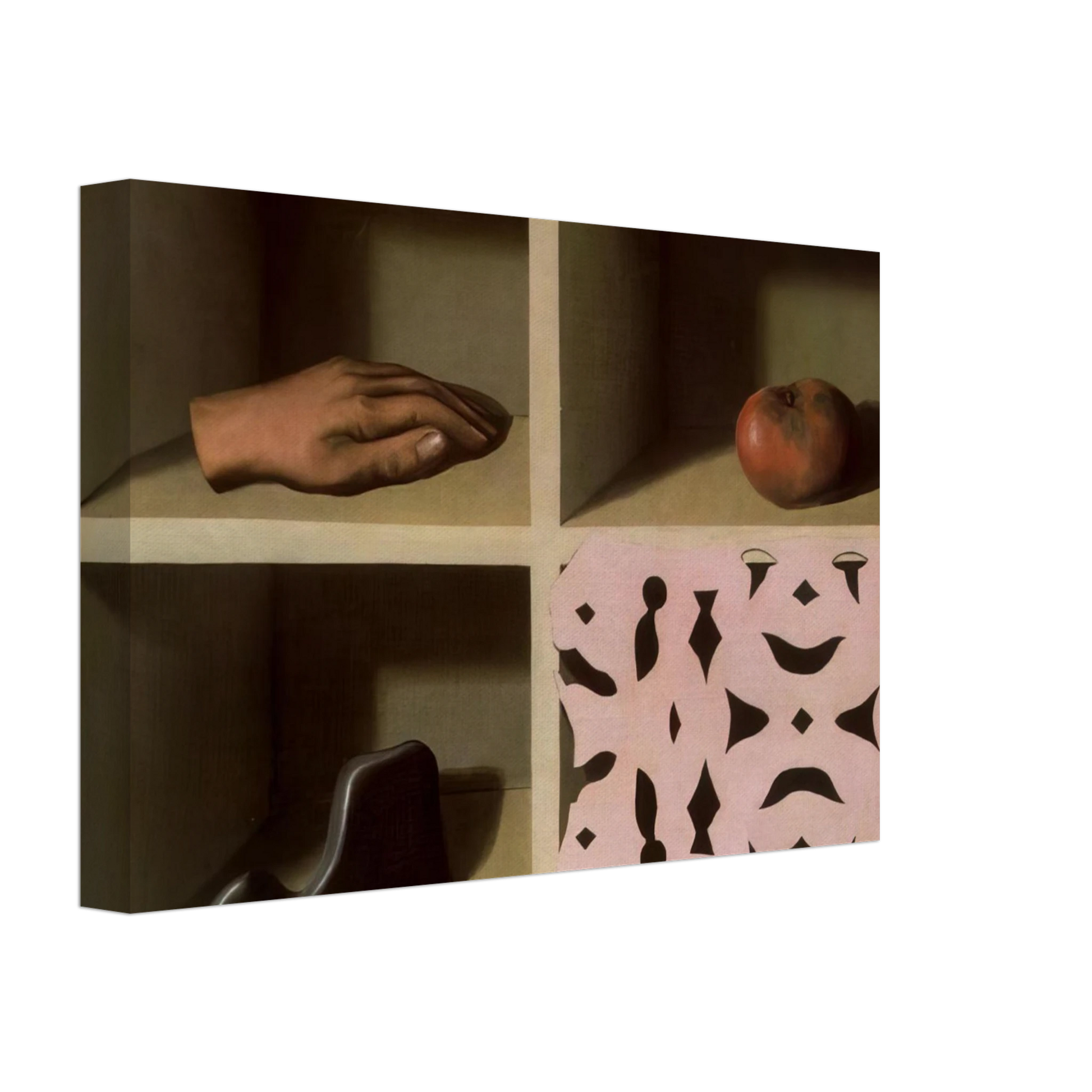 Rene Magritte - ONE NIGHT MUSEUM 1927 Canvas - 70x100 cm / 28x40 inches-canvas