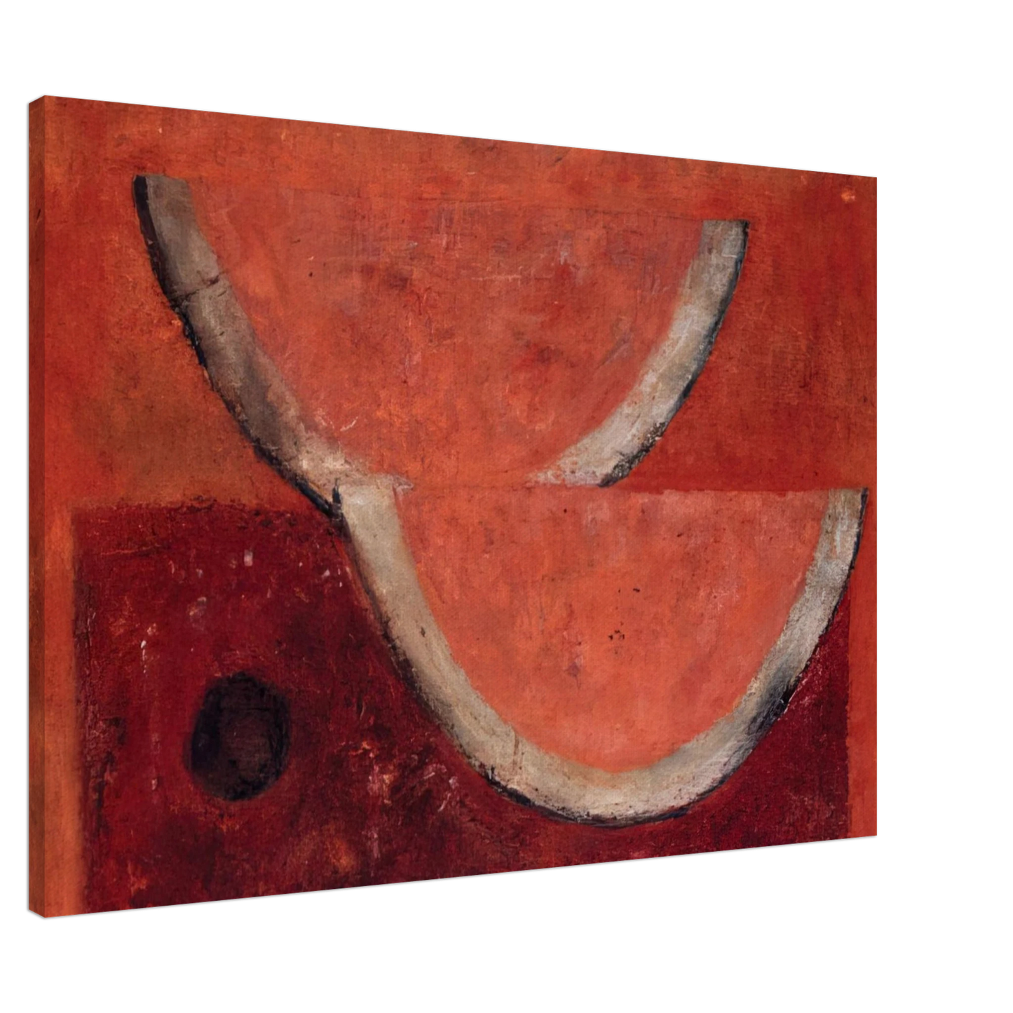 Rufino Tamayo - WATERMELONS 1977 Canvas - 20x30 cm / 8x12 inches-canvas