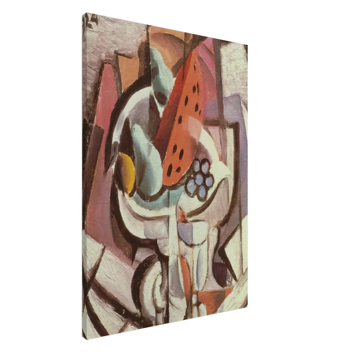 Salvador Dali - STILL LIFE WATERMELON Canvas - 20x30 cm / 8x12 inches-canvas