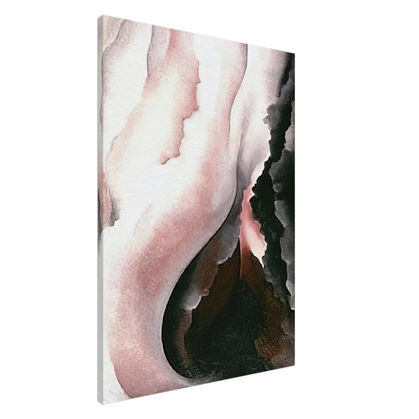 Georgia O'Keeffe - Dark Iris ?2 Canvas - 20x30 cm / 8x12 inches-canvas