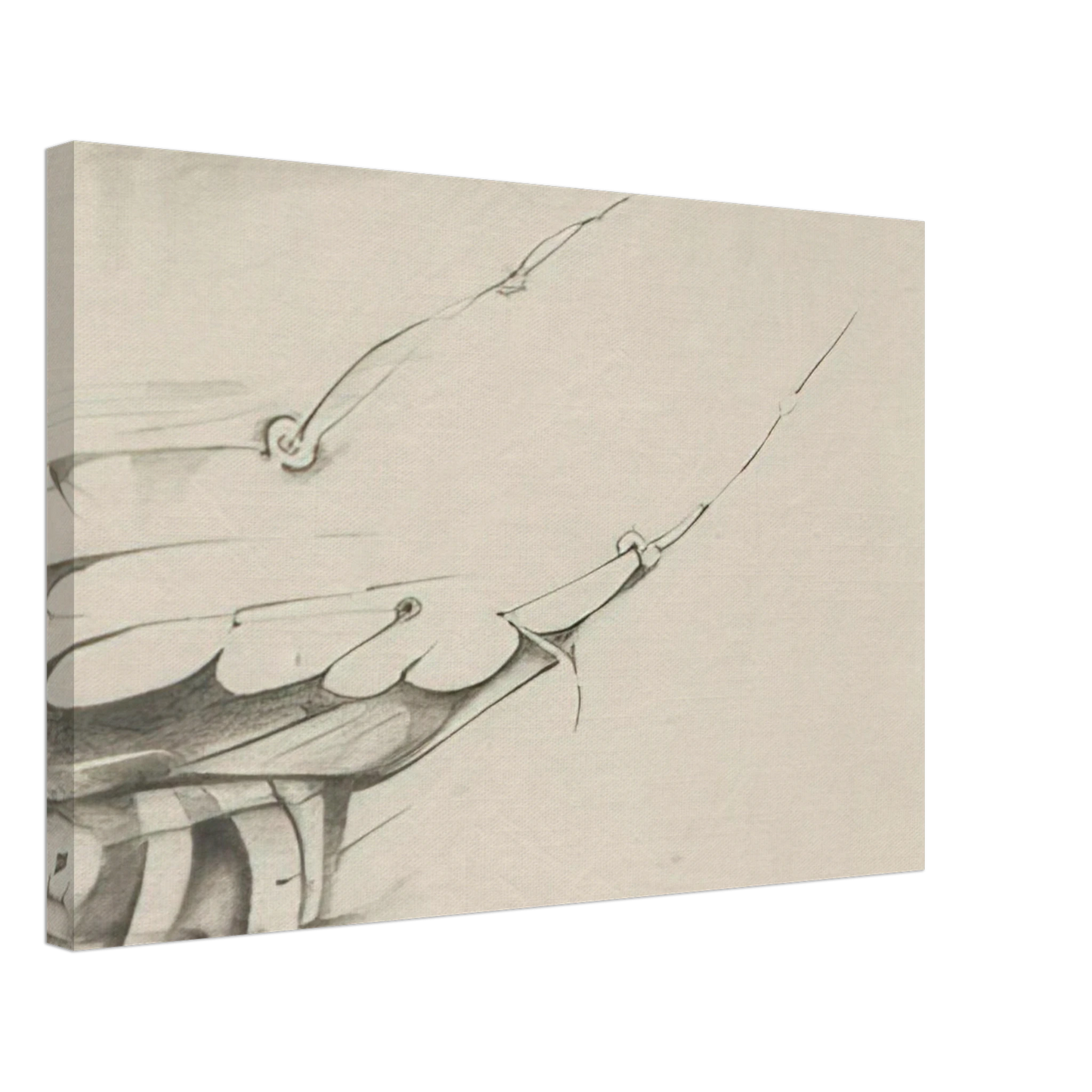 Lee Bontecou - UNTITLED 1998 1 Canvas - 70x100 cm / 28x40 inches-canvas