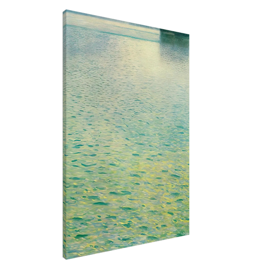 Gustav Klimt - ISLAND IN THE ATTERSEE Canvas - 20x30 cm / 8x12 inches-canvas