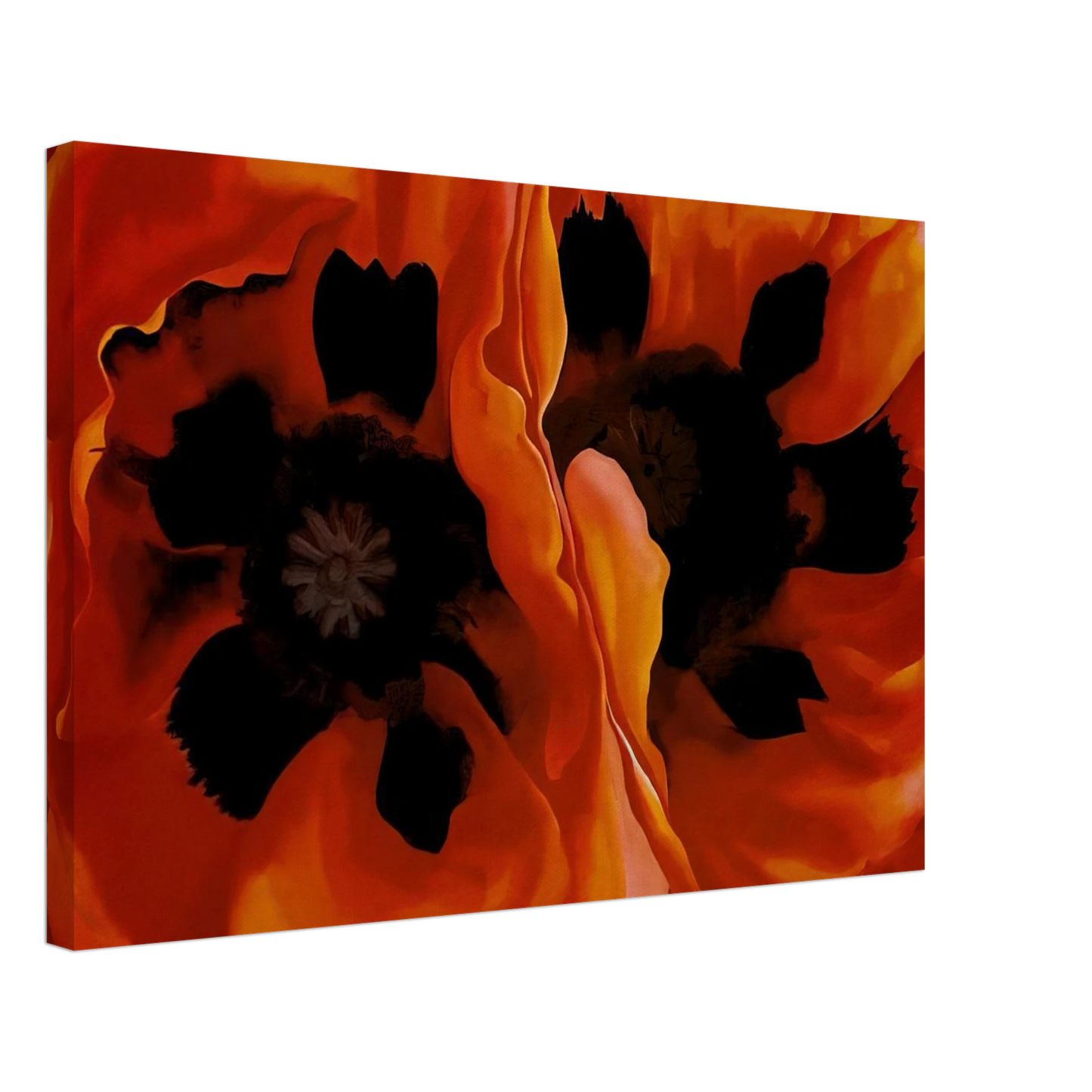 Georgia O'Keeffe - Oriental Poppies Canvas - 70x100 cm / 28x40 inches-canvas