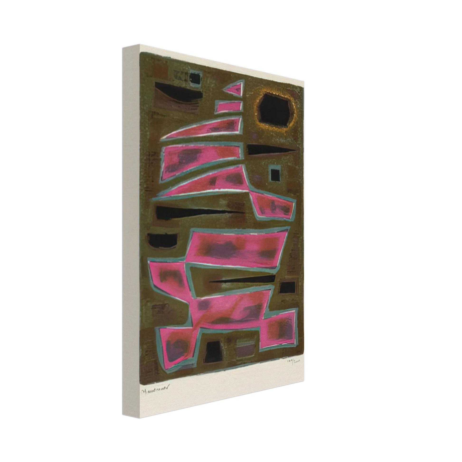 Alfred Manessier - Twilight - 1950 Canvas - 70x100 cm / 28x40 inches-canvas