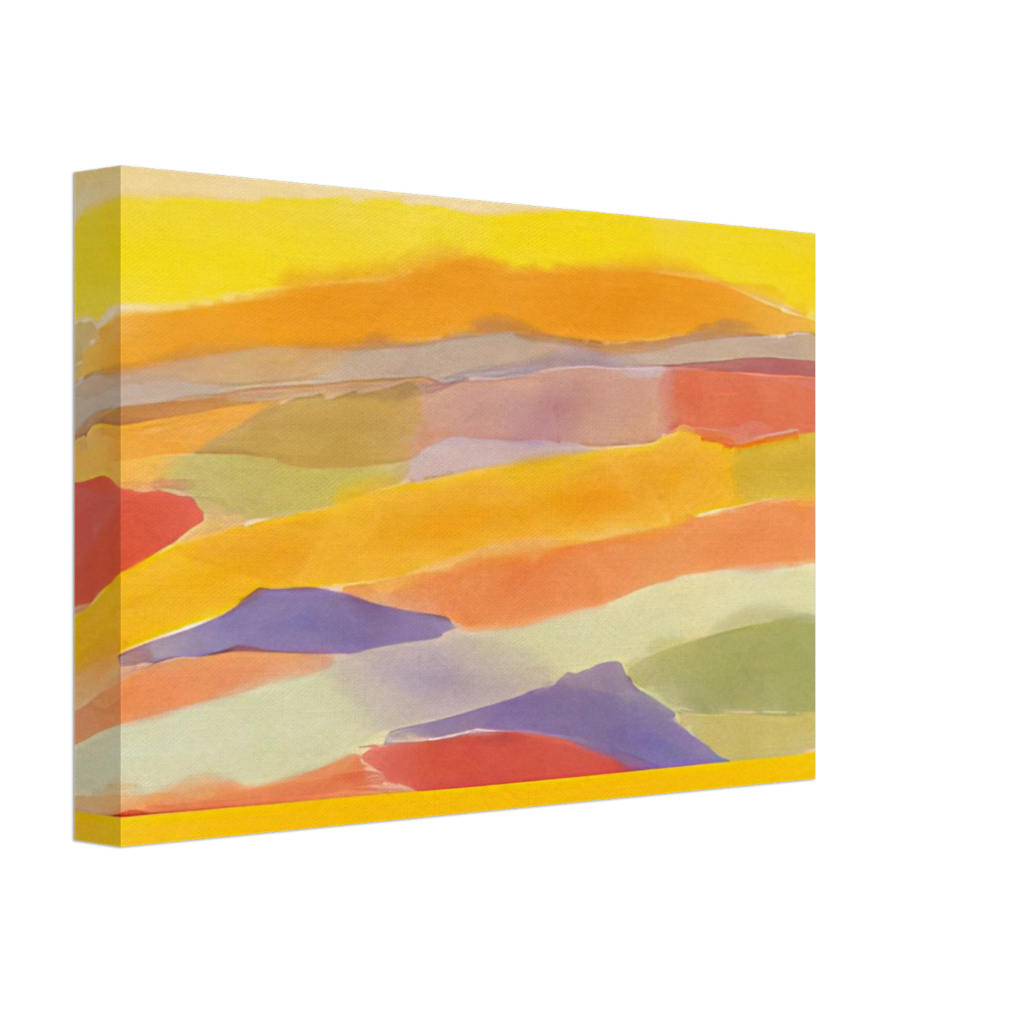 Ronnie Landfield - Revelation - 1979 Canvas - 40x60 cm / 16x24 inches-canvas