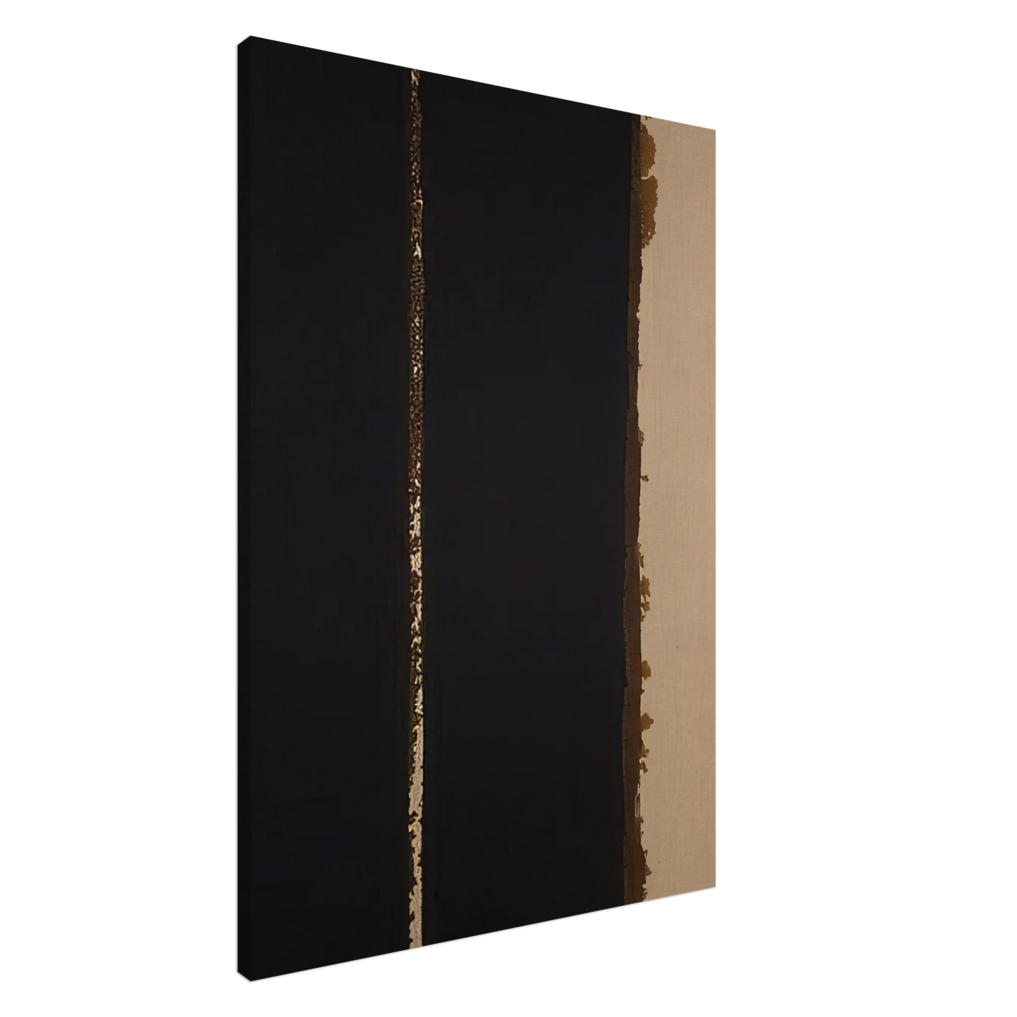 Yun Hyong-keun - Umber Blue - 1991 Canvas - 20x30 cm / 8x12 inches-canvas