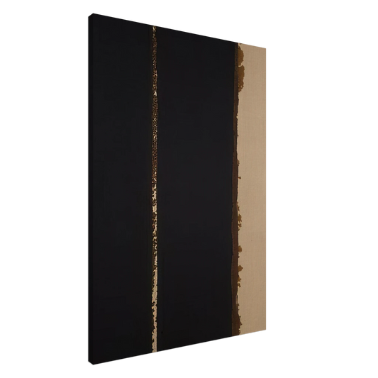 Yun Hyong-keun - Umber Blue - 1991 Canvas - 20x30 cm / 8x12 inches-canvas