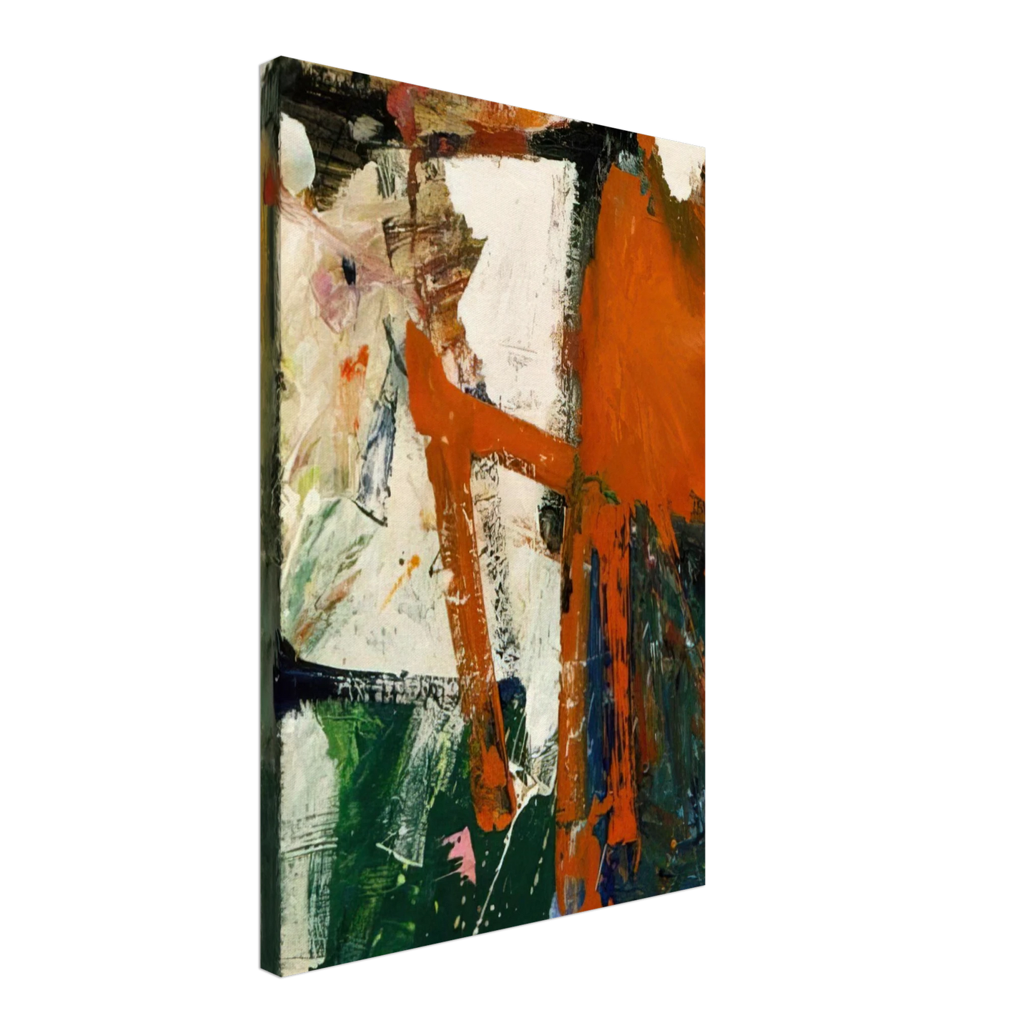 Hassel Smith - Up Mousehole - 1962 Canvas - 70x100 cm / 28x40 inches-canvas