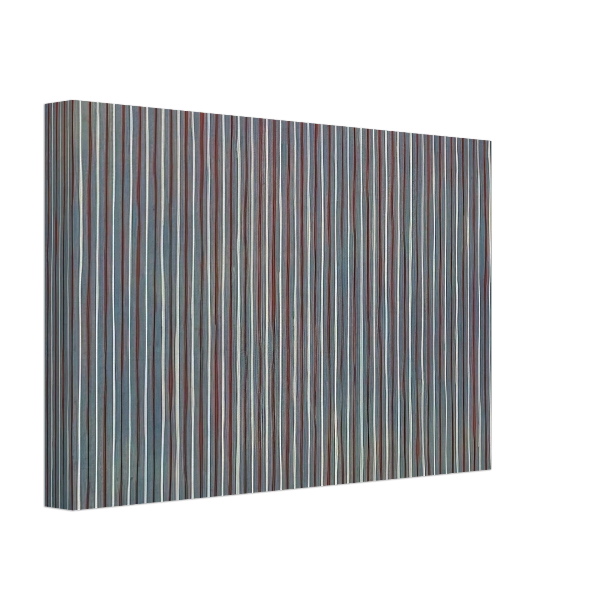 Gene Davis - Salute - 1958 Canvas - 40x60 cm / 16x24 inches-canvas