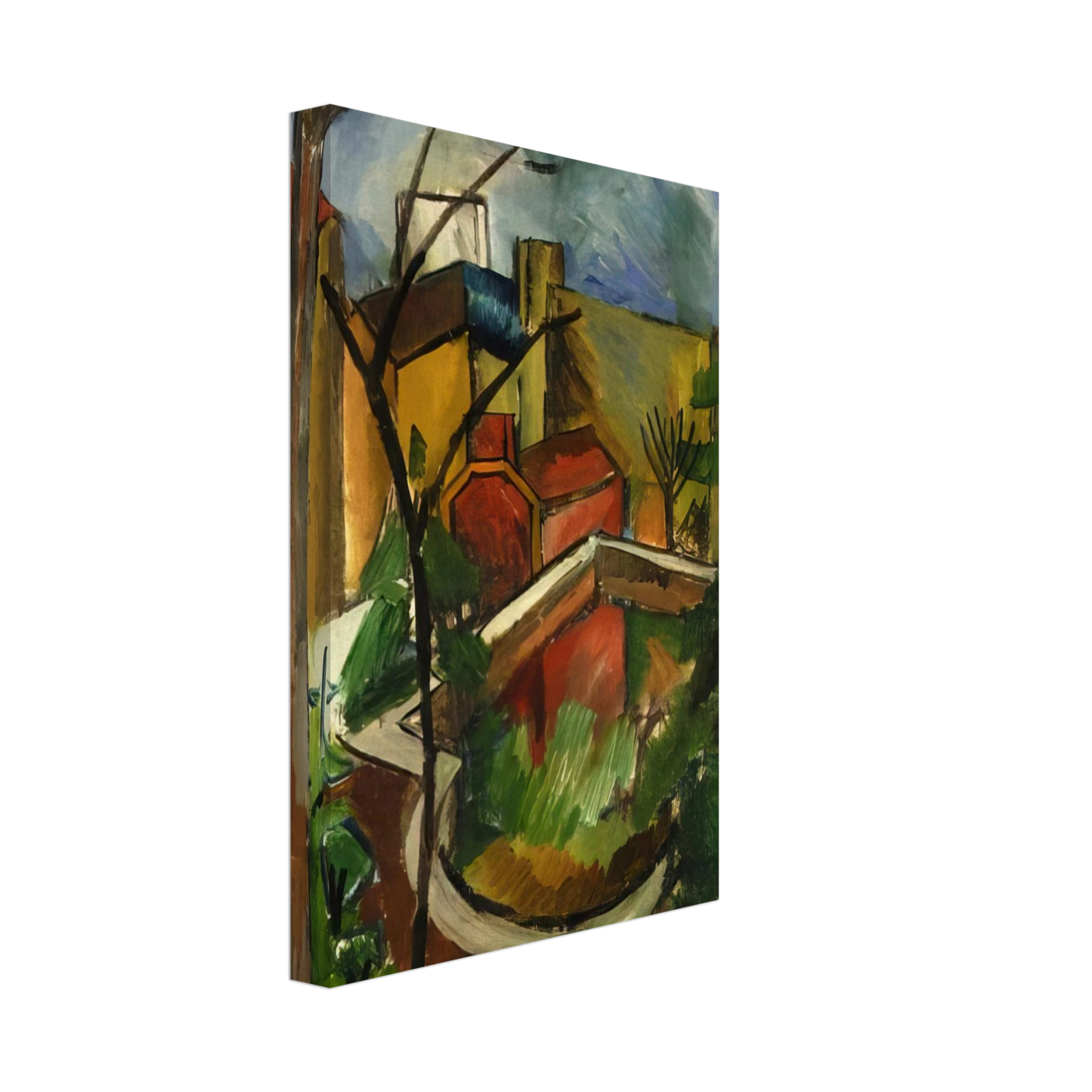 Raoul Dufy - LANDSCAPE OF FALAISE 1910 Canvas - 40x60 cm / 16x24 inches-canvas