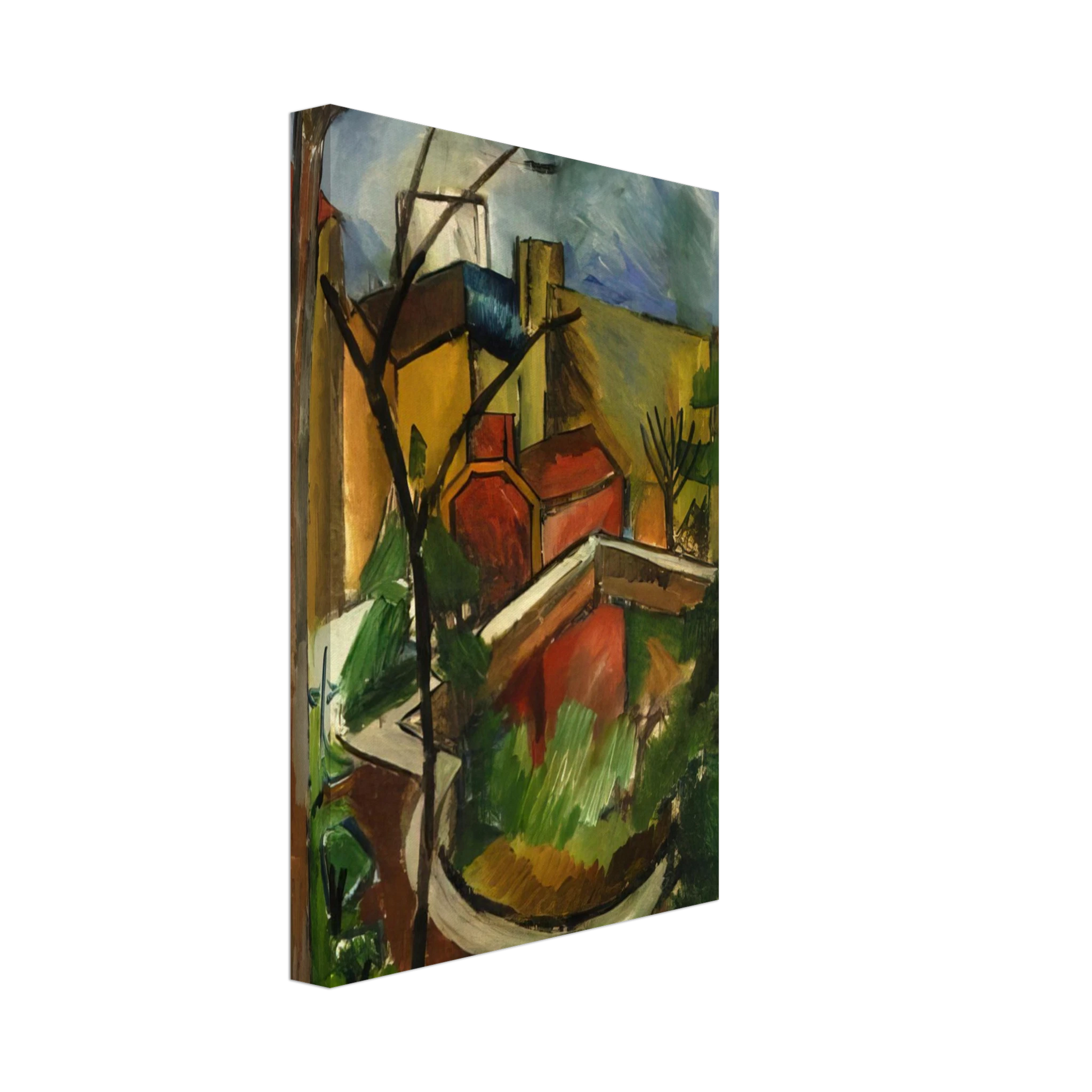 Raoul Dufy - LANDSCAPE OF FALAISE 1910 Canvas - 40x60 cm / 16x24 inches-canvas