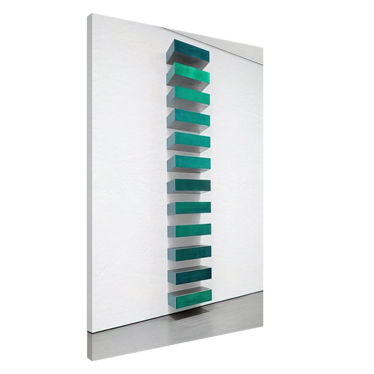 Donald Judd - Untitled - 1967 Canvas - 20x30 cm / 8x12 inches-canvas