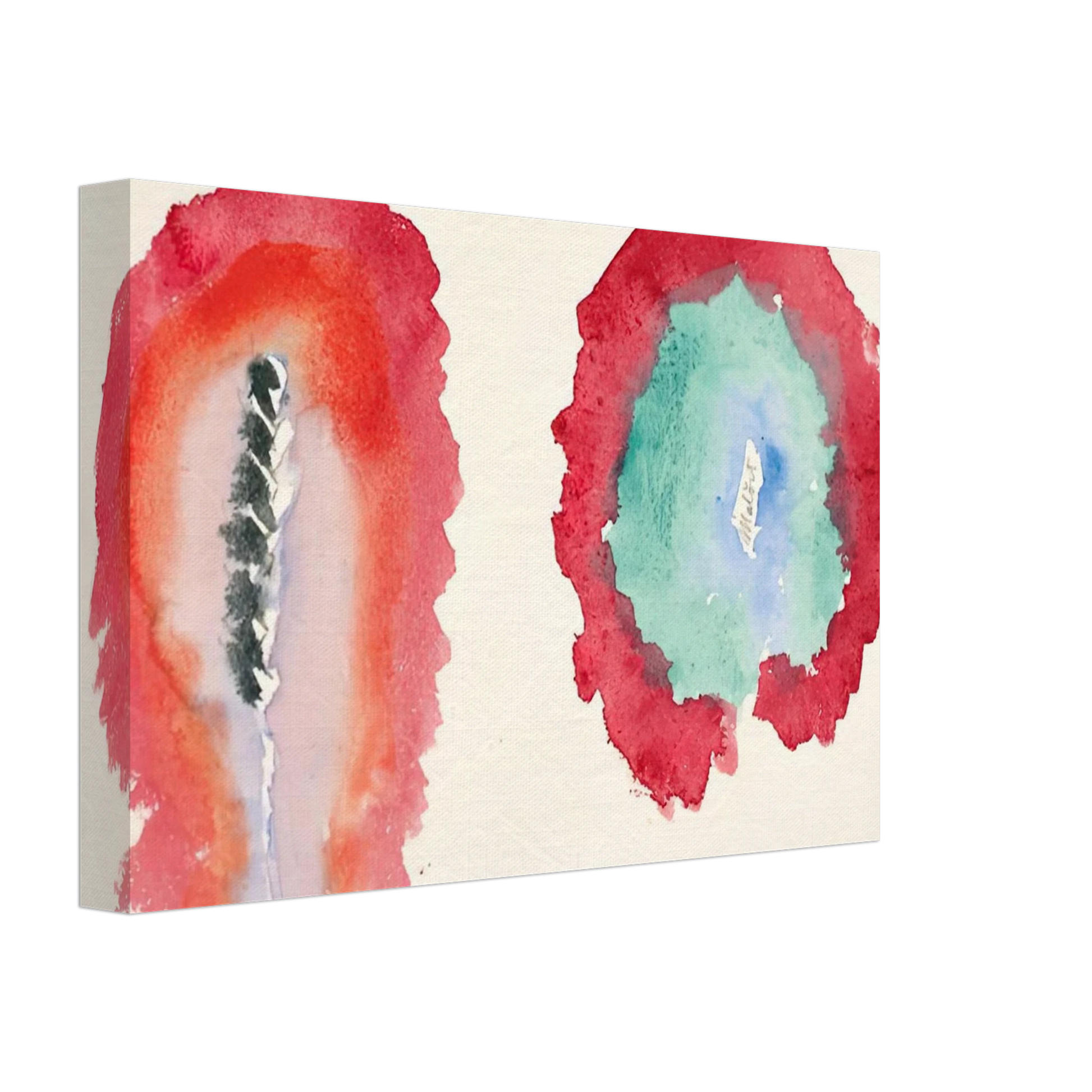 Hilma af Klint - WHEAT AND WORMWOOD 1922 Canvas - 70x100 cm / 28x40 inches-canvas