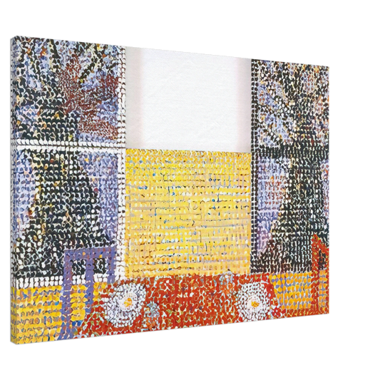 Jennifer Bartlett - Table - 2001 Canvas - 20x30 cm / 8x12 inches-canvas