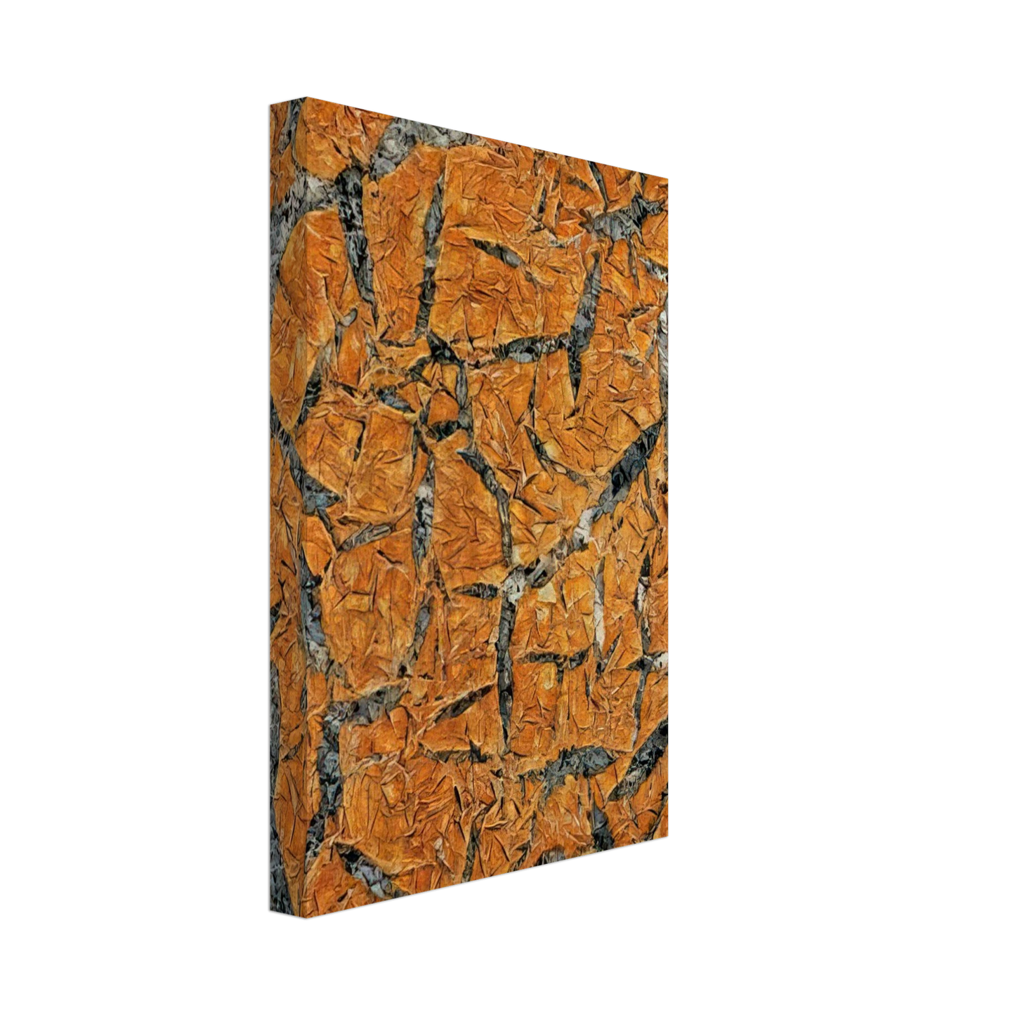 Simon Hantai - Mariale, MD 4, serie le manteau de la Vierge - 1962 Canvas - 40x60 cm / 16x24 inches-canvas