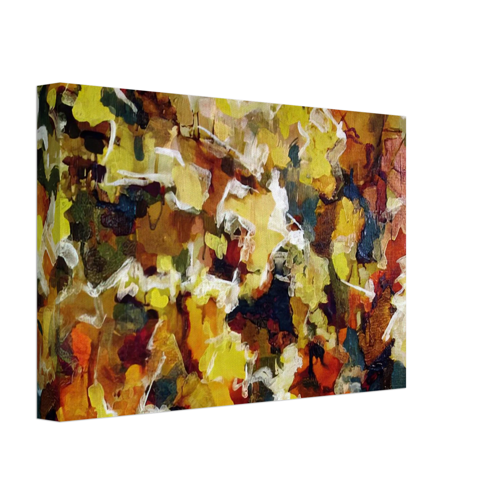 Audrey Flack - ABSTRACT EXPRESSIONIST AUTUMN SKY 1953 Canvas - 40x60 cm / 16x24 inches-canvas