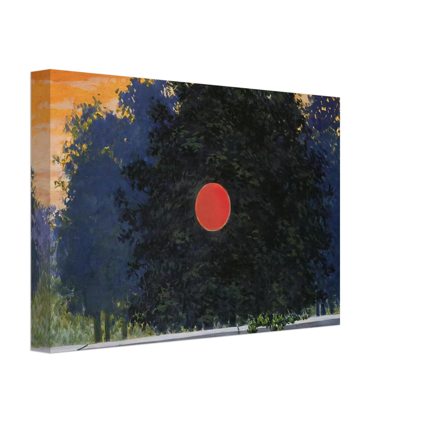 Rene Magritte - BANQUET 1955 Canvas - 40x60 cm / 16x24 inches-canvas