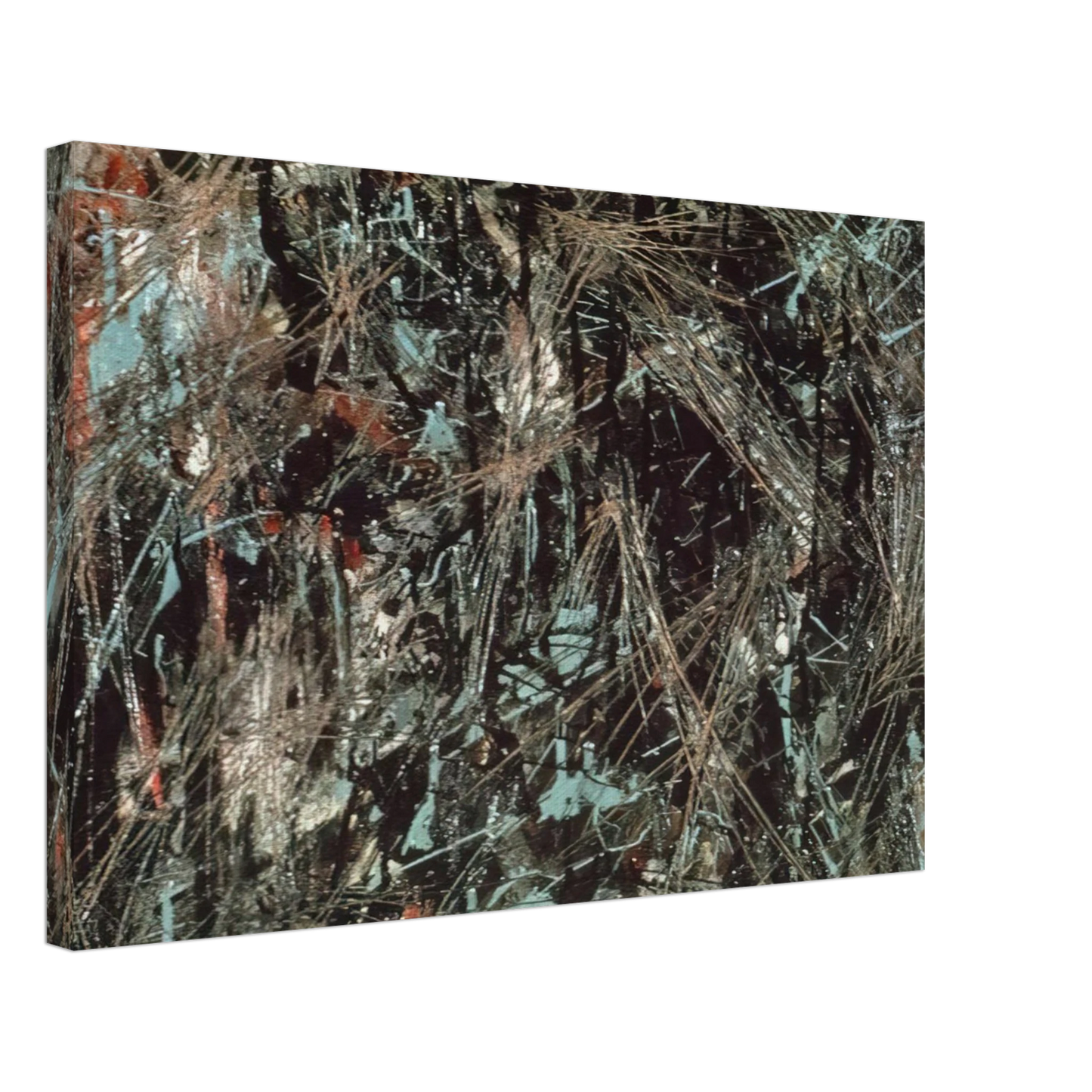 Marcel Barbeau - Virgin Forest Canvas - 70x100 cm / 28x40 inches-canvas