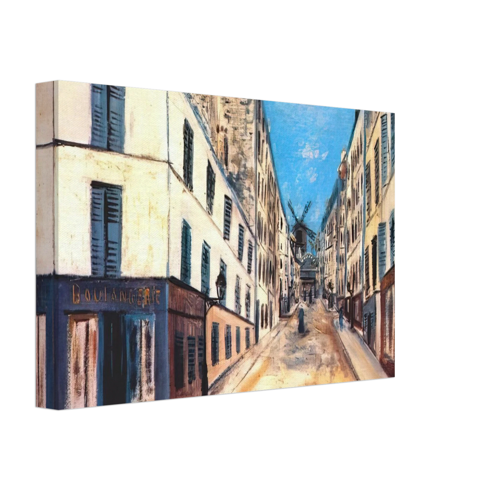 Maurice Utrillo - THOLOZE STREET Canvas - 40x60 cm / 16x24 inches-canvas