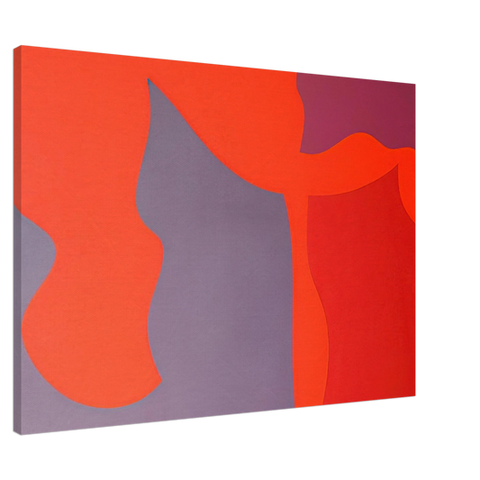 Fernand Leduc - Passage-Ã¢â‚¬Å¡rosion Canvas - 20x30 cm / 8x12 inches-canvas