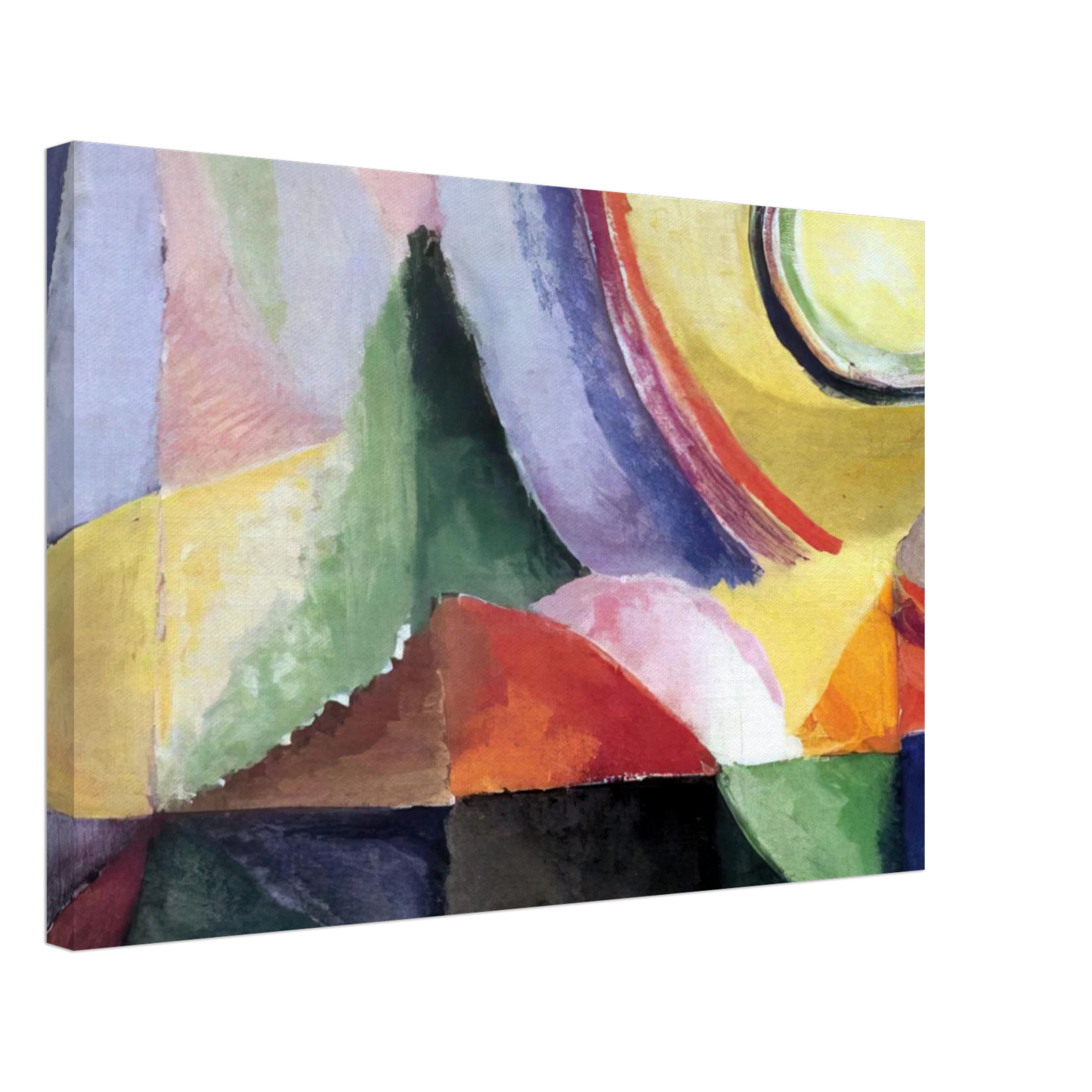 Sonia Delaunay - ELECTRIC PRISMS Canvas - 70x100 cm / 28x40 inches-canvas