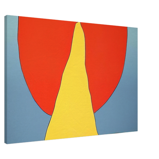 Peter Max - CLOSER TO GOD 1971 Canvas - 20x30 cm / 8x12 inches-canvas