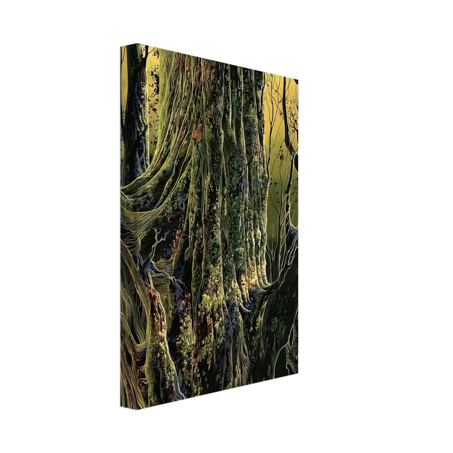 Eyvind Earle - Ancient Tree Canvas - 70x100 cm / 28x40 inches-canvas
