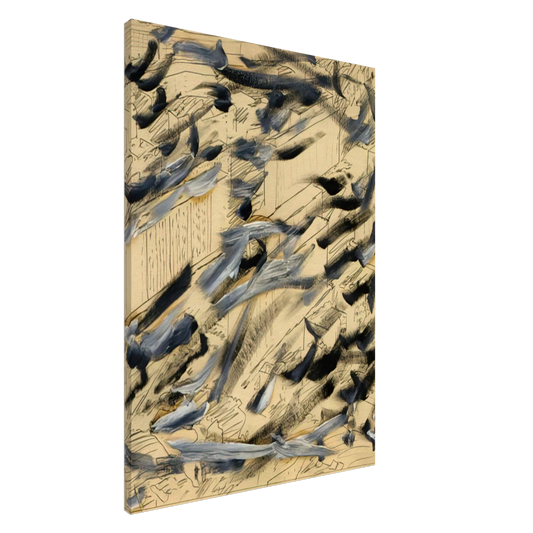 Gerhard Richter - TOWNSCAPE 1968 6 Canvas - 20x30 cm / 8x12 inches-canvas